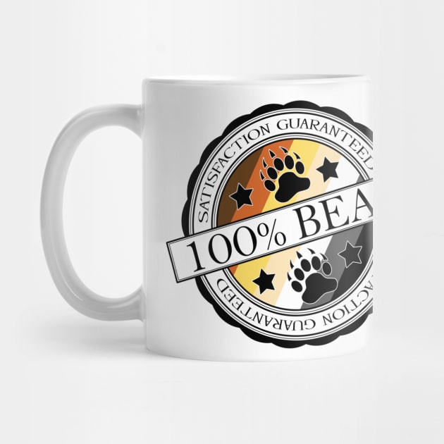 100% Bear - Satisfaction Guaranteed by LiveLoudGraphics